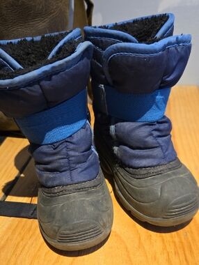 Kamik Toddler Navy & Bright Blue Winter Boots